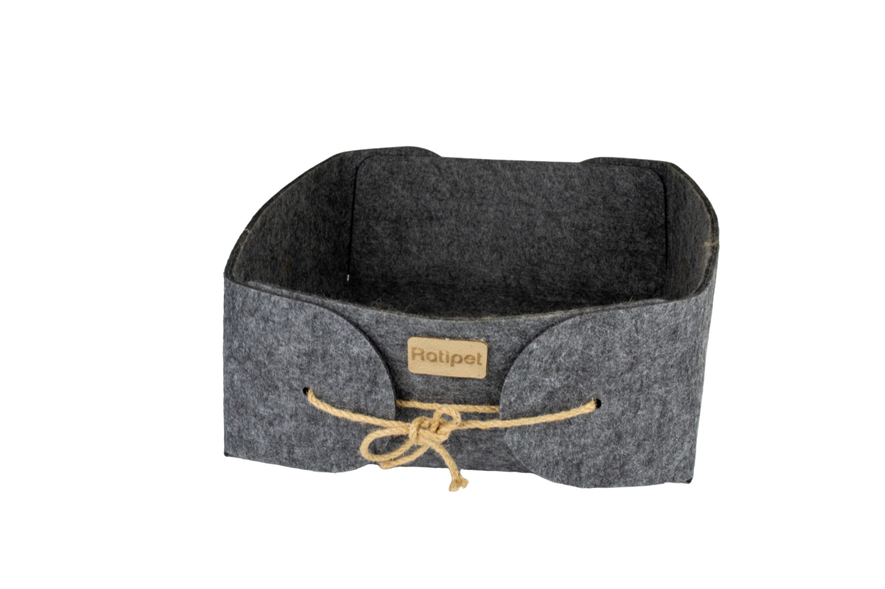 PetPretty Keçe Kedi Köpek Yatağı 46x36x15