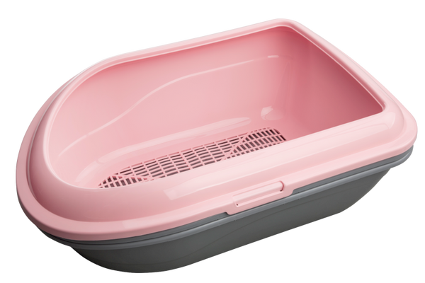 Çınar Elekli Pembe Kedi Tuvaleti