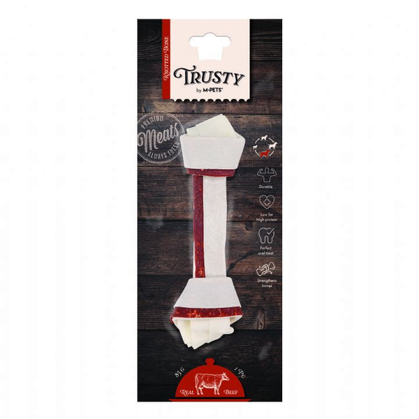 M-Pets Trusty Beef Düğümlü Kemik 85 Gr/20,3 Cm