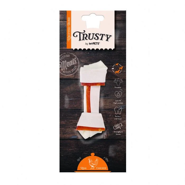M-Pets Trusty Chicken Düğümlü Kemik 45 Gr/12,7 Cm