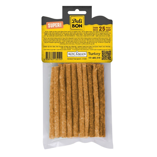 Delibon Super Munchy Çubuk Prebiyotik İnce 25 adet