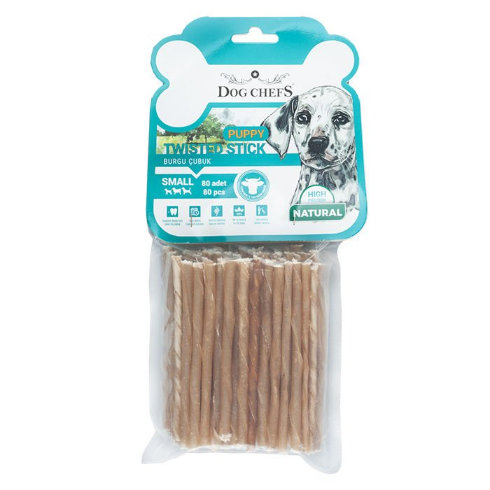 Burgulu İnce Puppy Naturel 80'li Paket
