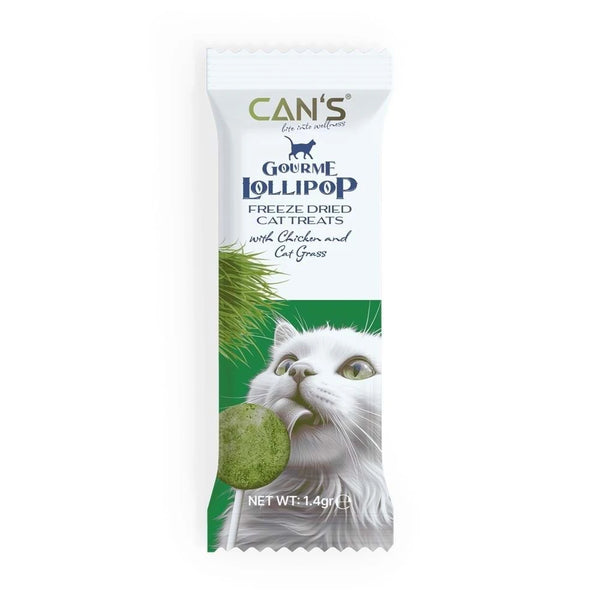 Cans Lolipop Kedi Çimi ve Tavuklu 15x1.4 gr