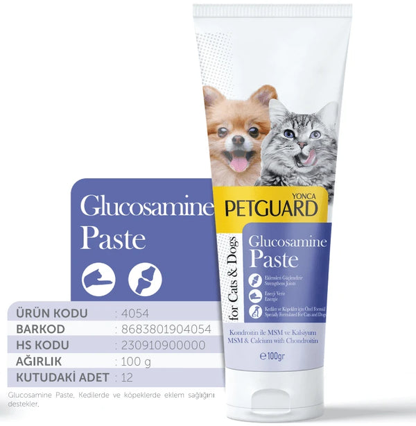 Petguard Kedi Köpek Glukozamin Paste 100 gr