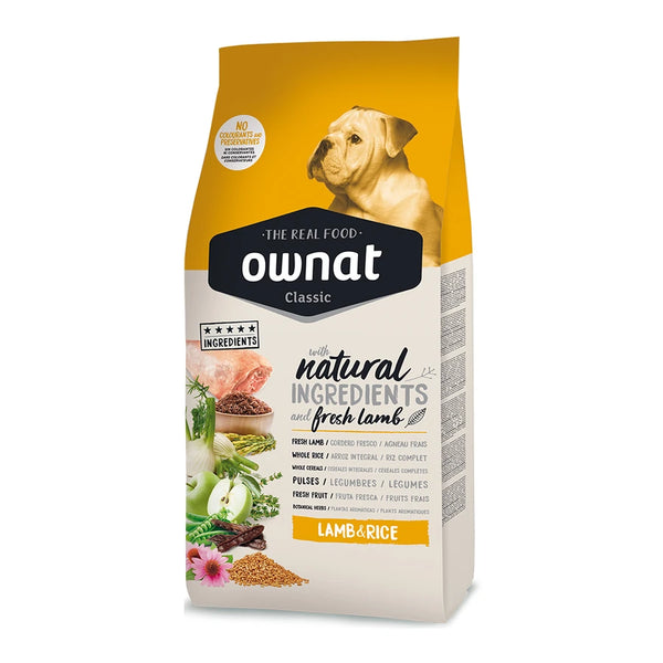 Ownat 4 kg Kuzulu&Pirinçli Classic Adult Köpek Maması