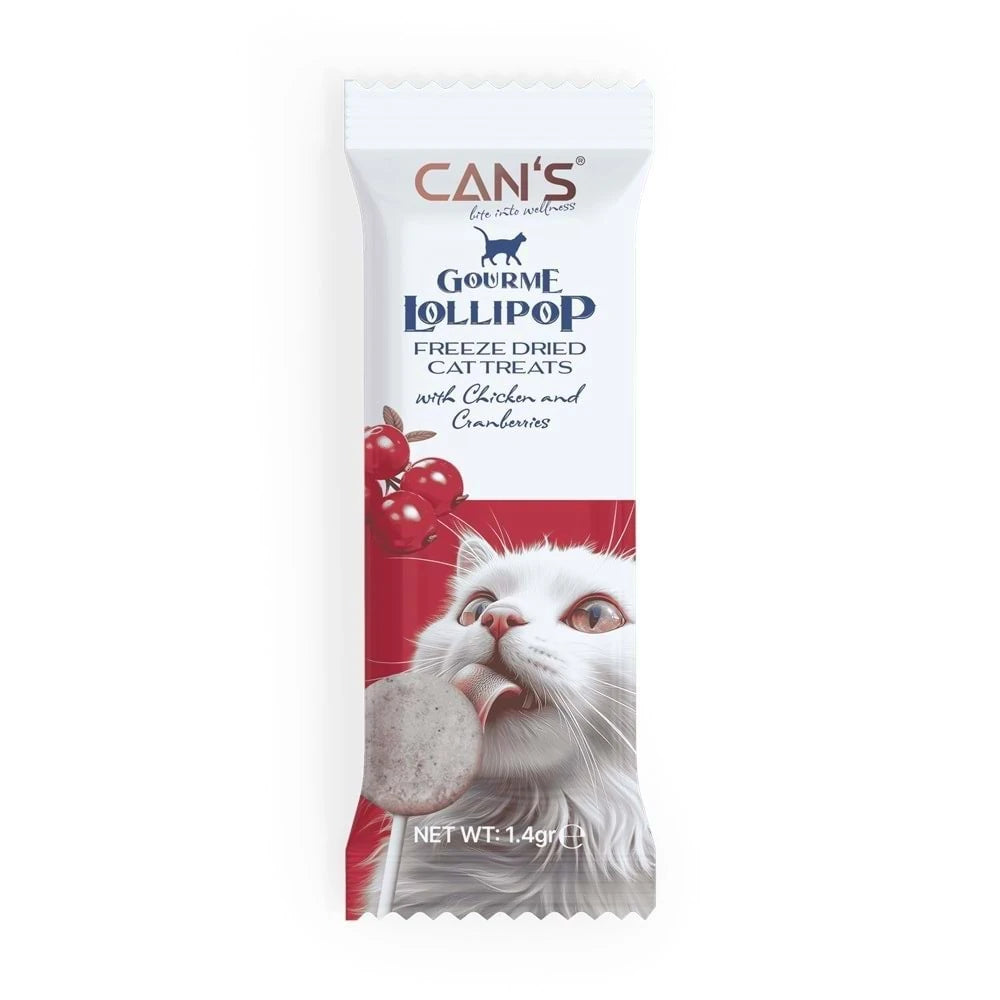 Cans Lolipop Kızılcık ve Tavuklu (1.4 gr)