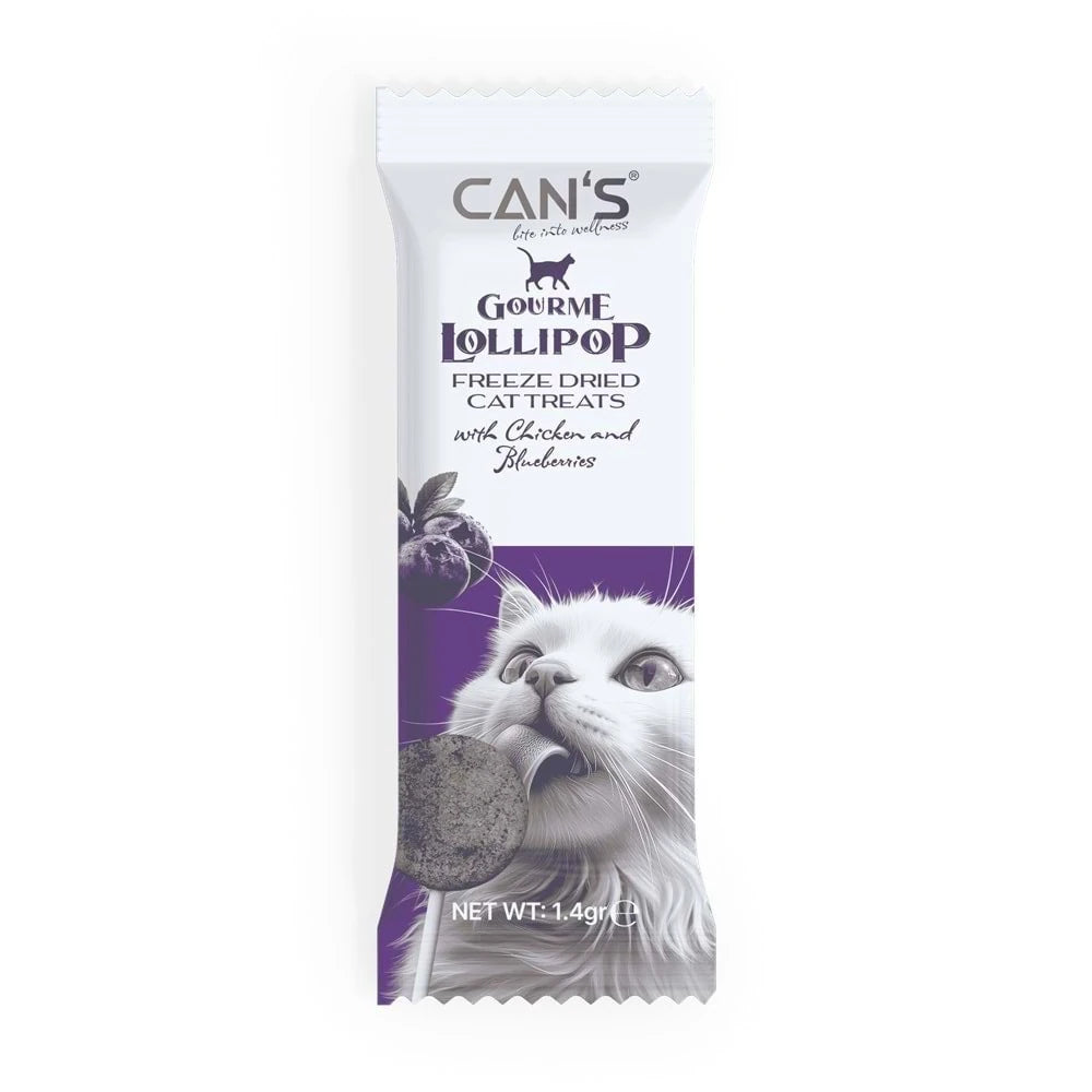 Cans Lolipop Yaban Mersini ve Tavuklu 15*1.4gr