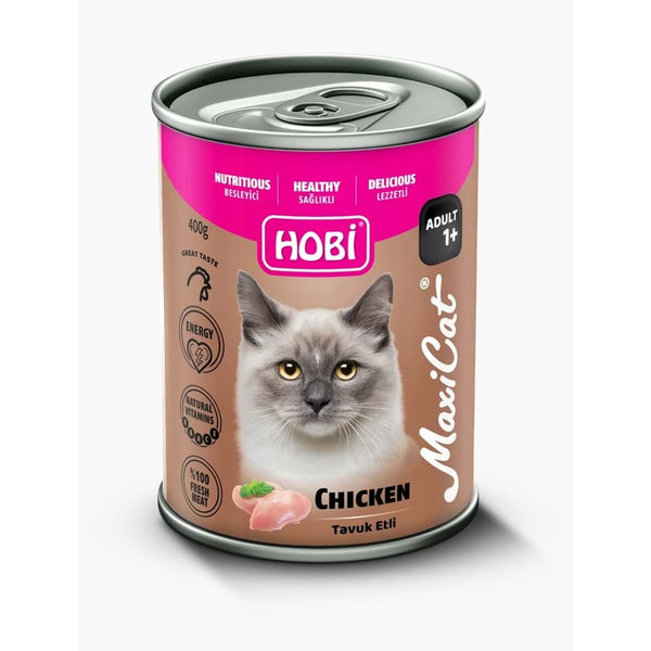 Hobi Maxicat Tavuklu Yetişkin Kedi Konserve 400 gr
