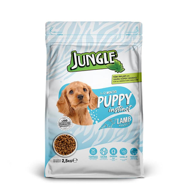 Jungle 2,5 Kg Kuzu Etli Yavru Köpek Maması