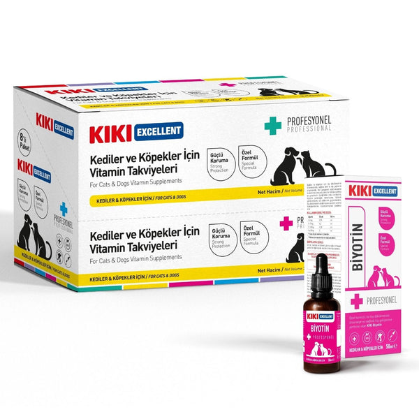 KIKI Excellent Kedi & Köpek Biyotin 50 ml.