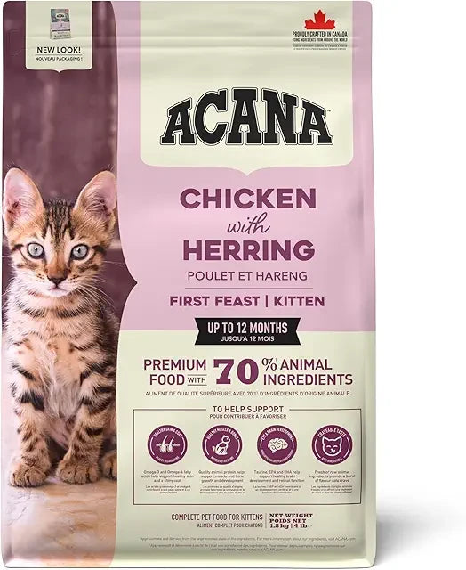 Acana First Feast Kuru Yavru Kedi Maması 1.8 kg