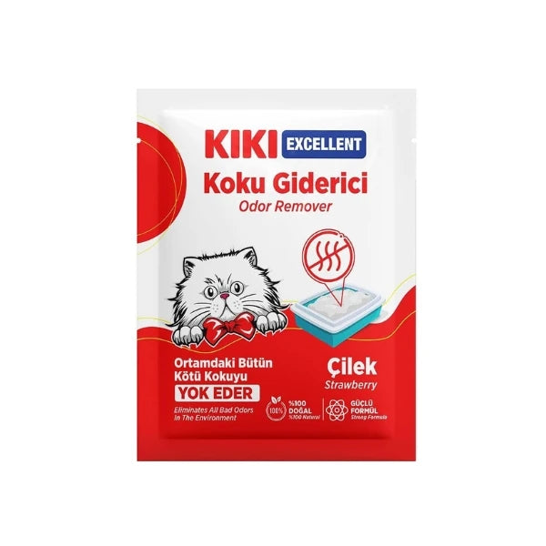 Kiki Excellent Kedi Kumu Koku Giderici Çilek Kokulu