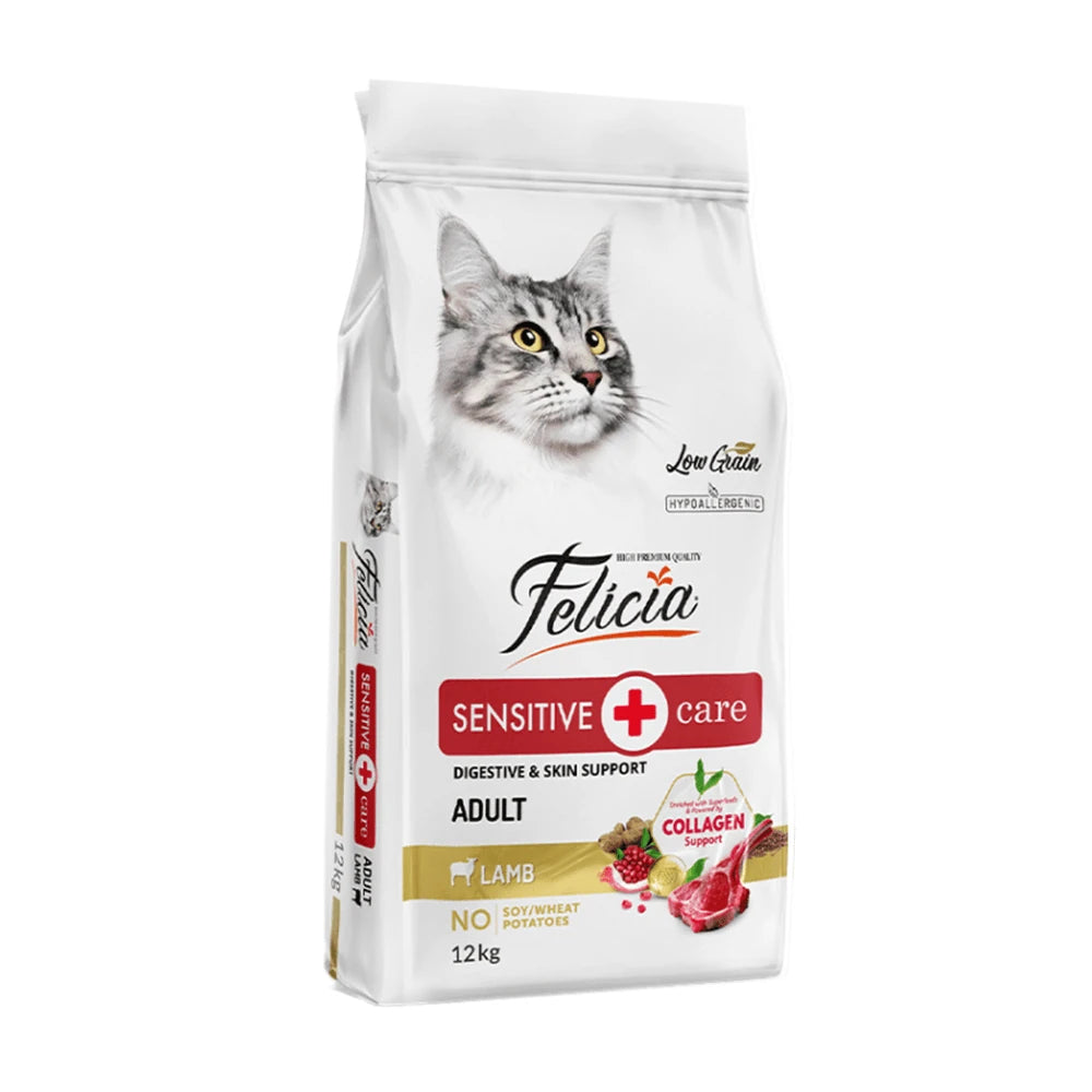 ExecutiveReplicas1/12キャットガール ERLCBDIC001 Felicia 12 Kg Kolajenli Kuzulu Az Tahıllı Yetişkin Kedi Maması