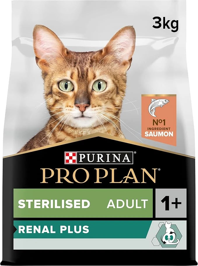 Pro Plan Purina Kısırlaştırılmış Yetişkin Kediler İçin Somonlu Kedi Maması 3 Kg