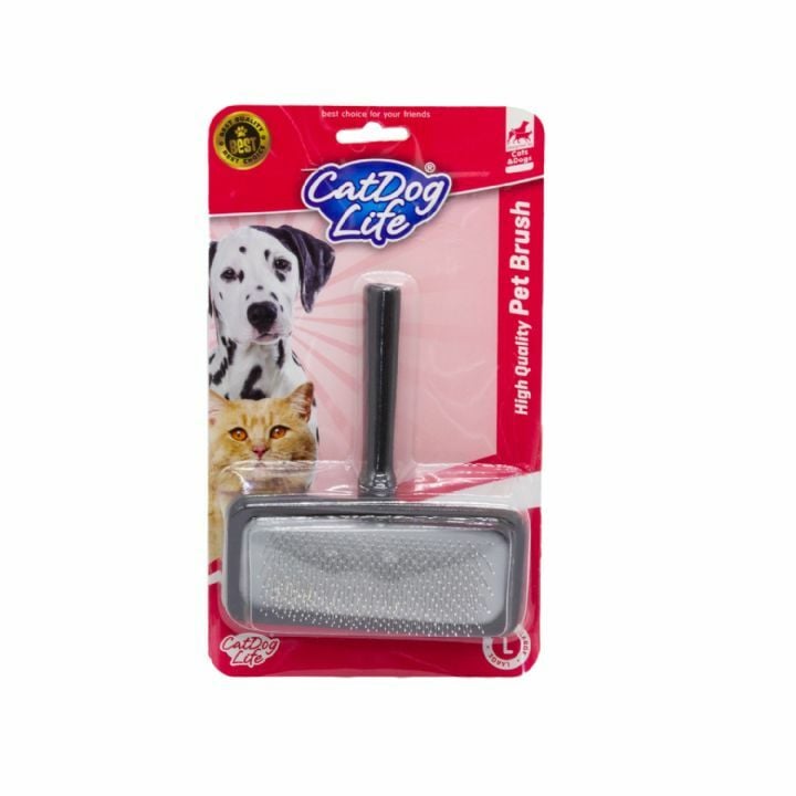 Cat/dogli̇fe Kedi̇ Ve Köpekler İçi̇n Ahşap Telli̇ Firça (l)