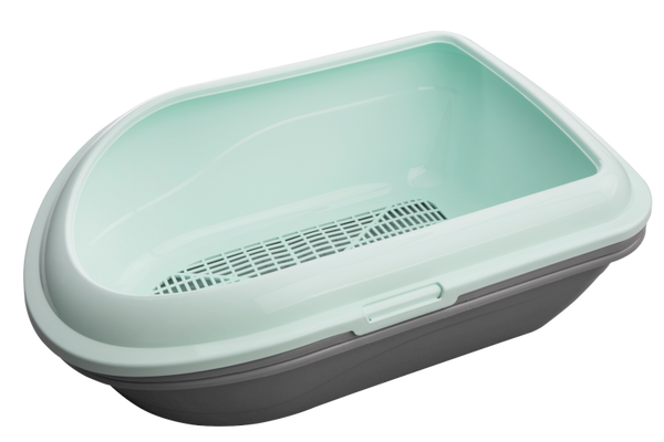 Çınar Elekli Su Yeşili Kedi Tuvaleti