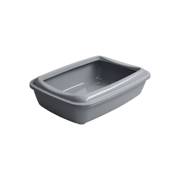 Çınar Açık Kedi Tuvaleti Gri Küçük Boy 50x37x13,5