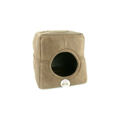 PetPretty Comfort Üç Fonksiyonlu Bej Kedi Köpek Yatağı