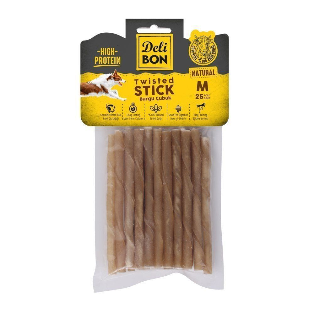 Delibon Burgu Eko kalın 25 adet - Natural