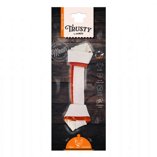 M-PETS TRUSTY CHICKEN DÜĞÜMLÜ KEMİK 85GR/20,3CM