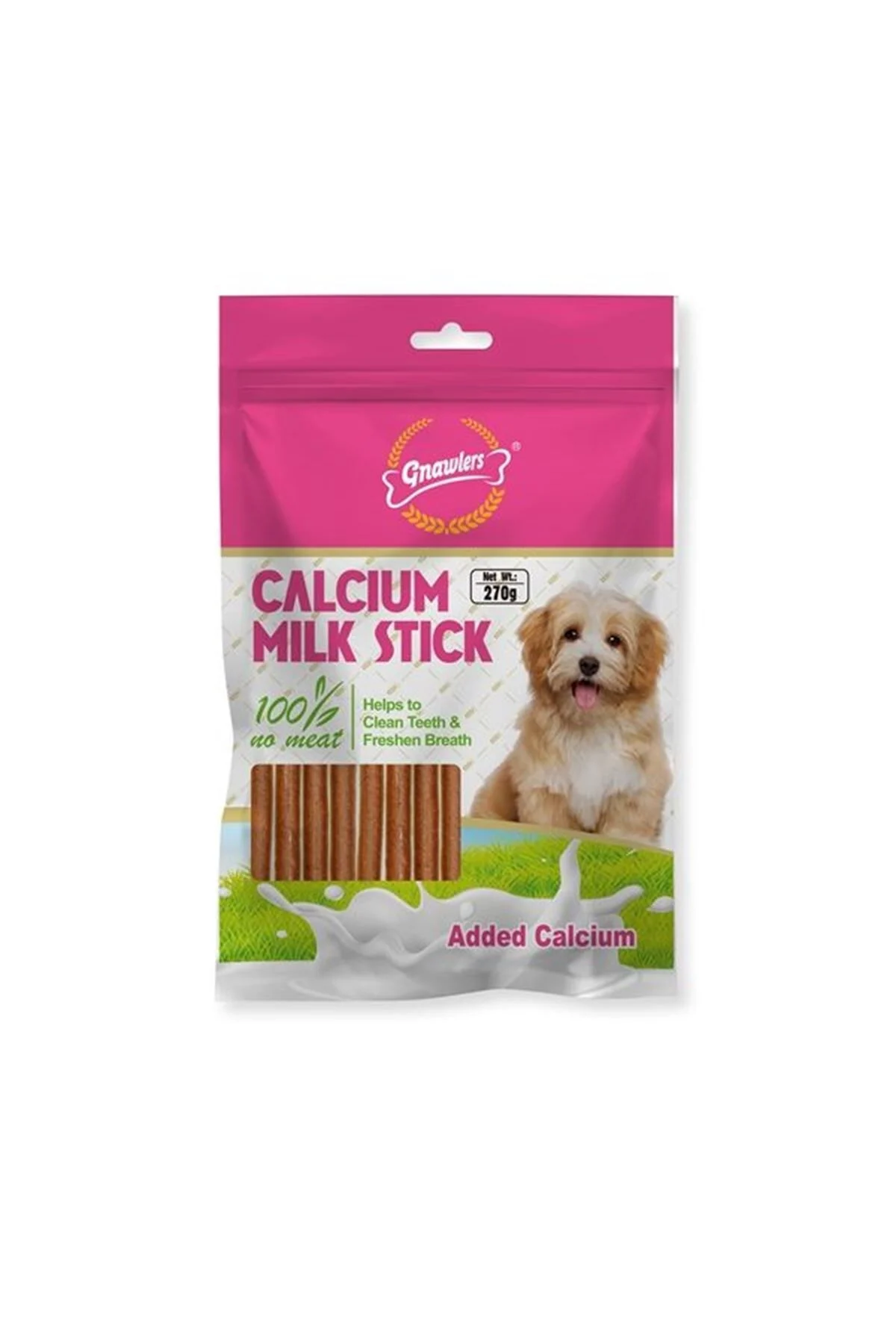 Gnawlers Kalsiyumlu Tavuklu Sitck Köpek Ödül Kemiği 270gr