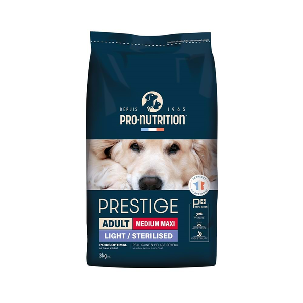 Pro Nutrition Prestige Sterilised Orta Irk Yetişkin Köpek Maması 3KG