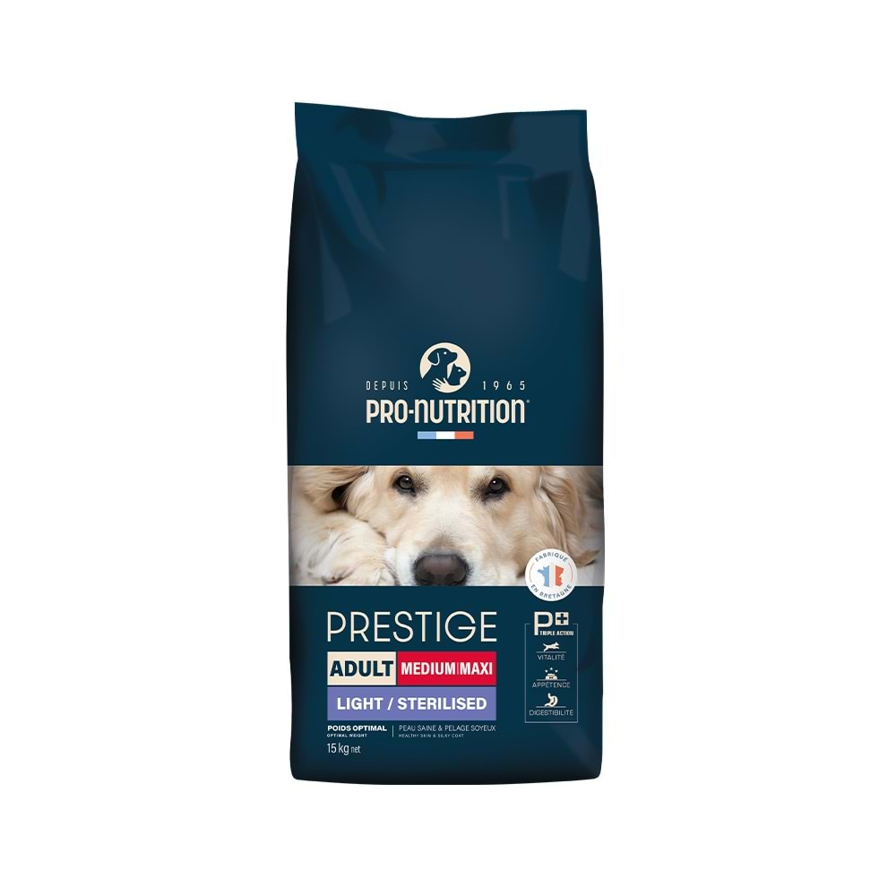 Pro Nutrition Prestige Sterilised Orta Irk Yetişkin Köpek Maması 15KG