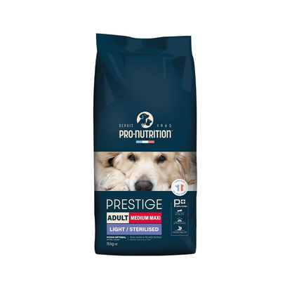 Pro Nutrition Prestige Sterilised Orta Irk Yetişkin Köpek Maması 15KG