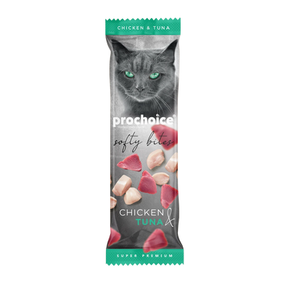 Prochoice Softy Bites Chicken & Tuna Kediler için Yumuşak Atıştırmalık 10 gr