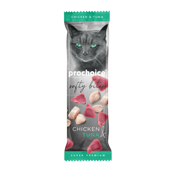 Prochoice Softy Bites Chicken & Tuna Kediler için Yumuşak Atıştırmalık 10 gr
