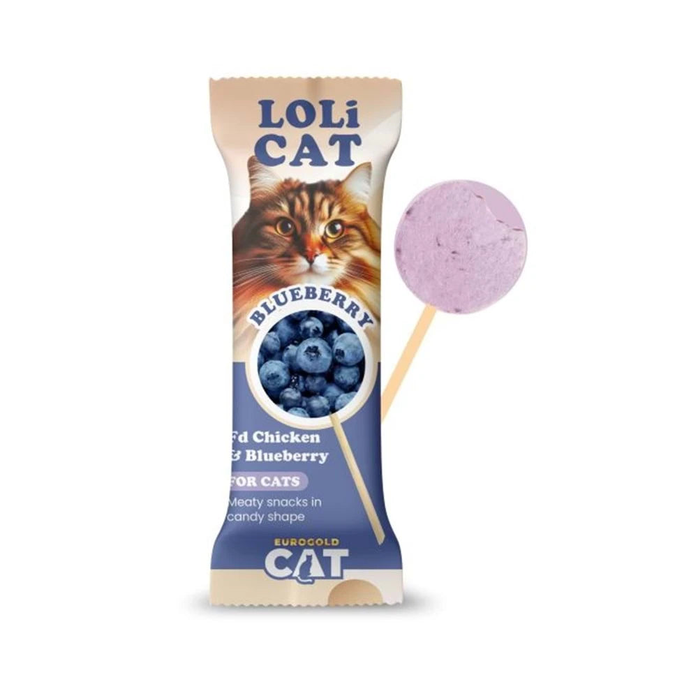 EuroGold Cat LoliCat FD Kedi Ödülü Yaban Mersini 1,5 Gr (15 li)