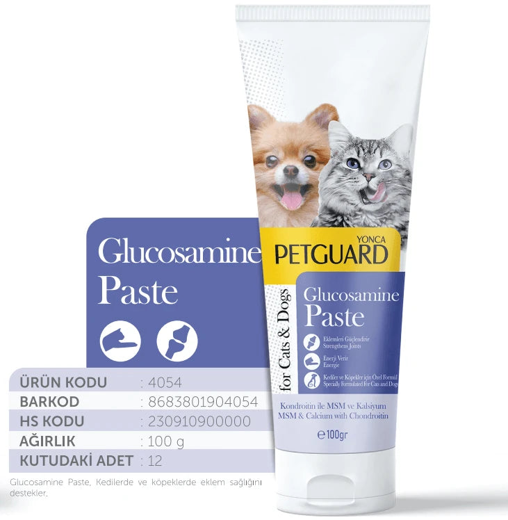 Petguard Kedi Köpek Glukozamin Paste 100 gr