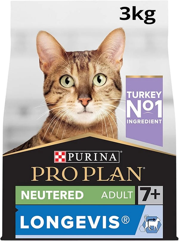 Pro Plan Senior Hindili Kuru Kısırlaştırılmış Kedi Maması 3 kg