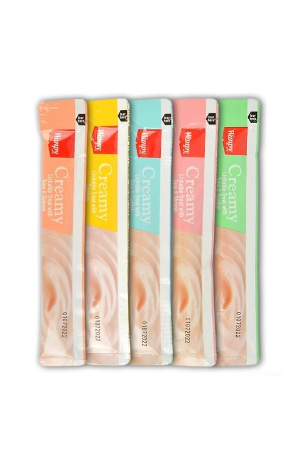 Wanpy Creamy Cat Treat Karışık Krema Sıvı Kedi Ödül Maması 14 Gr(1 ADET) Karışık Çeşit