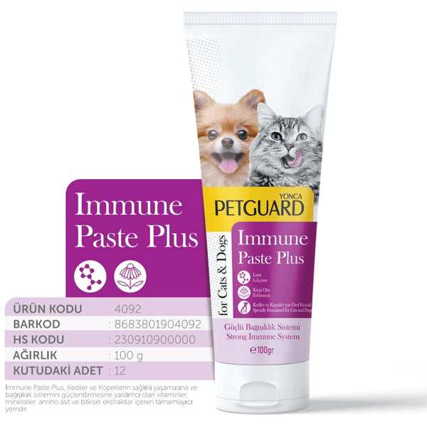 Petguard Kedi Köpek Immune Paste Plus 100 gr