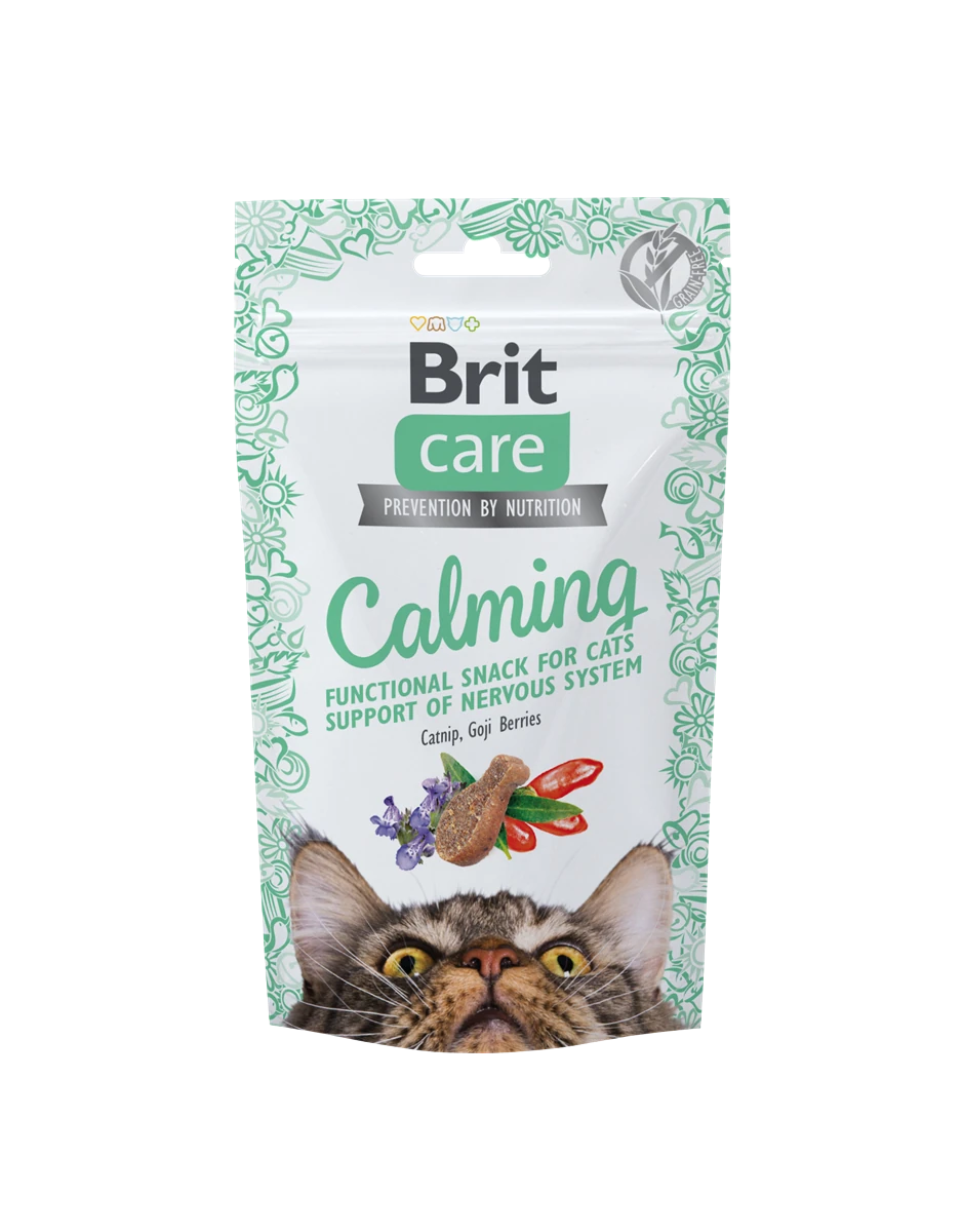 Brit Care Sakinleştirici Etkili, Tahılsız, Fonksiyonel Kedi Ödülü 50 gr
