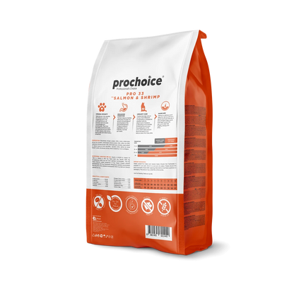 Prochoice Kısırlaştırılmış Kediler İçin, Hipoalerjenik, Somon Balıklı Ve Karidesli Kuru Mama 2 kg