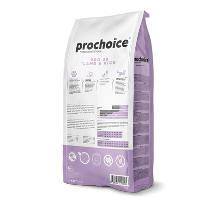 Prochoice Yavru Kediler İçin, Hipoalerjenik, Kuzu Etli Ve Pirinçli Kuru Mama 15 kg