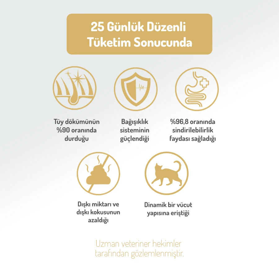 Felicia 2 Kg Kolajenli Tavuklu Az Tahıllı Kısırlaştırılmış Kedi Maması HypoAllergenic 