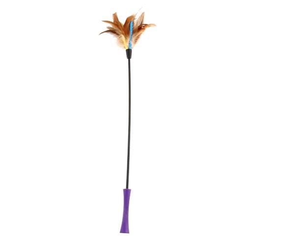 Feather Teaser Kedi Oltası Doğal Tüylü 60 cm