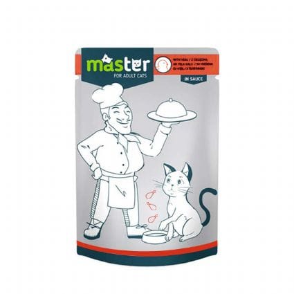 Master Kümes Hayvanlı Pouch Kedi Maması Jöle 80 Gr