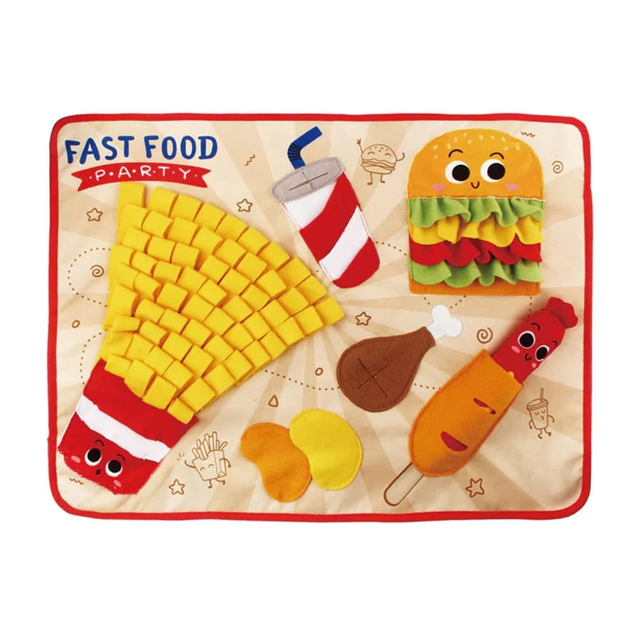 Peluş Fast Food Ürünleri Oyuncak