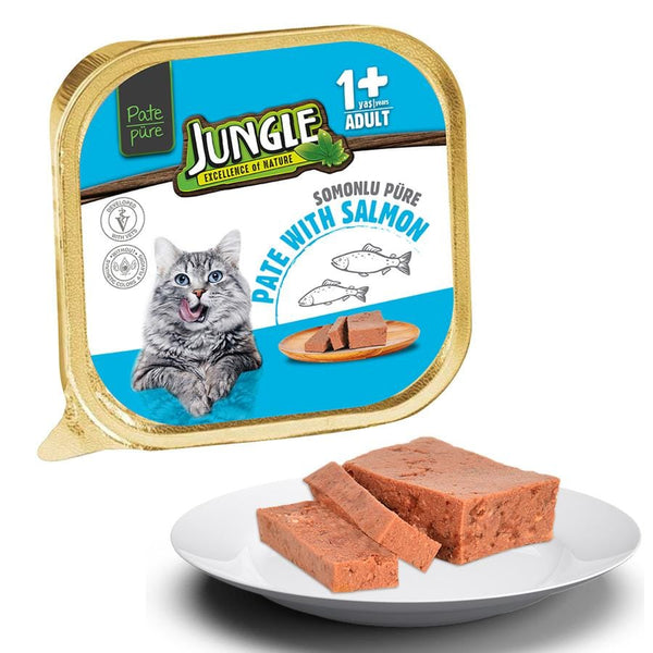 Jungle Kedi 100g  Balıklı Ezme/Pate Mama