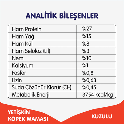 Wanpy Tahılsız Kuzulu Yetişkin Köpek Maması 1,5 kg