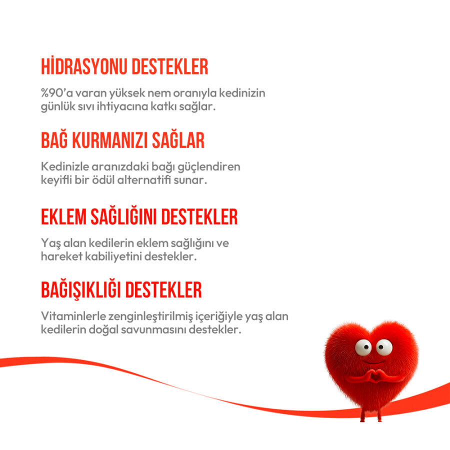 Wanpy Tavuklu & Ciğerli – 7+ Yaş Kedi Krema Ödülü 5×14 g