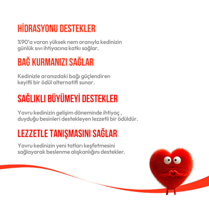 Wanpy Tavuklu & Morinalı  – Yavru Kedi Krema Ödülü 5×14 g