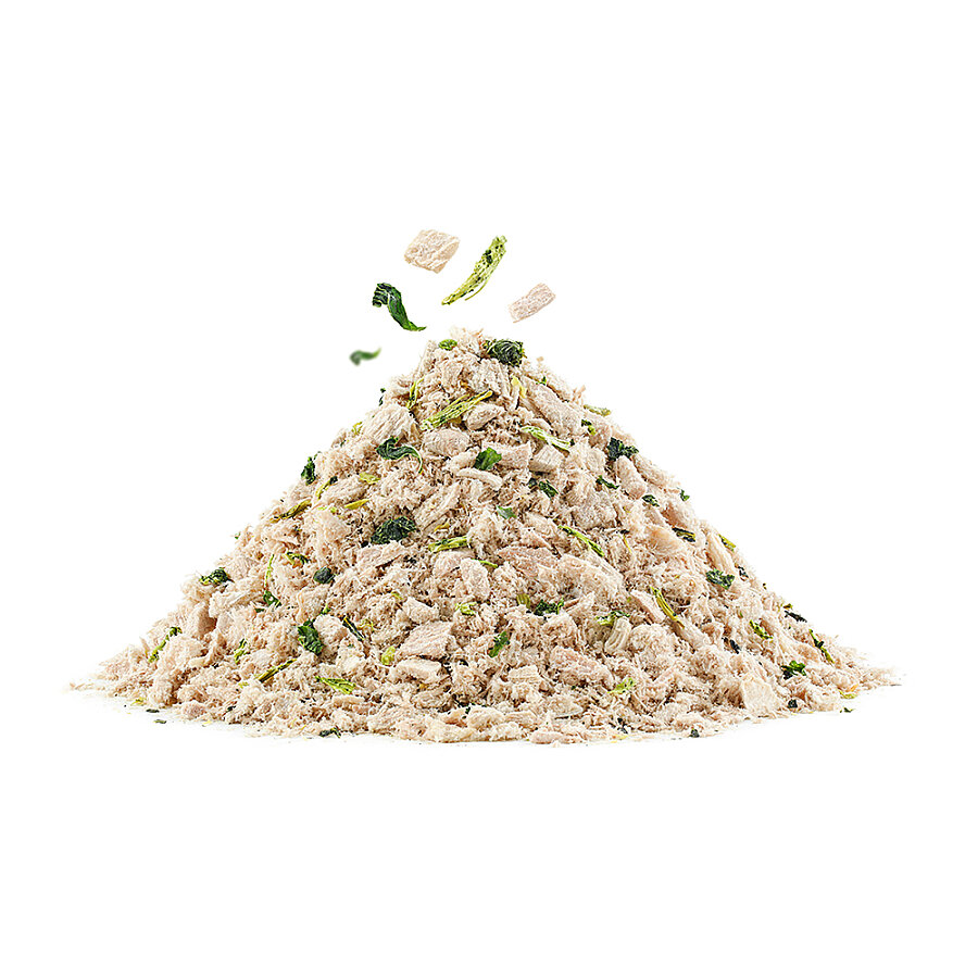 Wanpy Dondurularak Kurutulmuş Fluffy Toppers – Ördek, Brüksel ve Kara Lahana - 30g