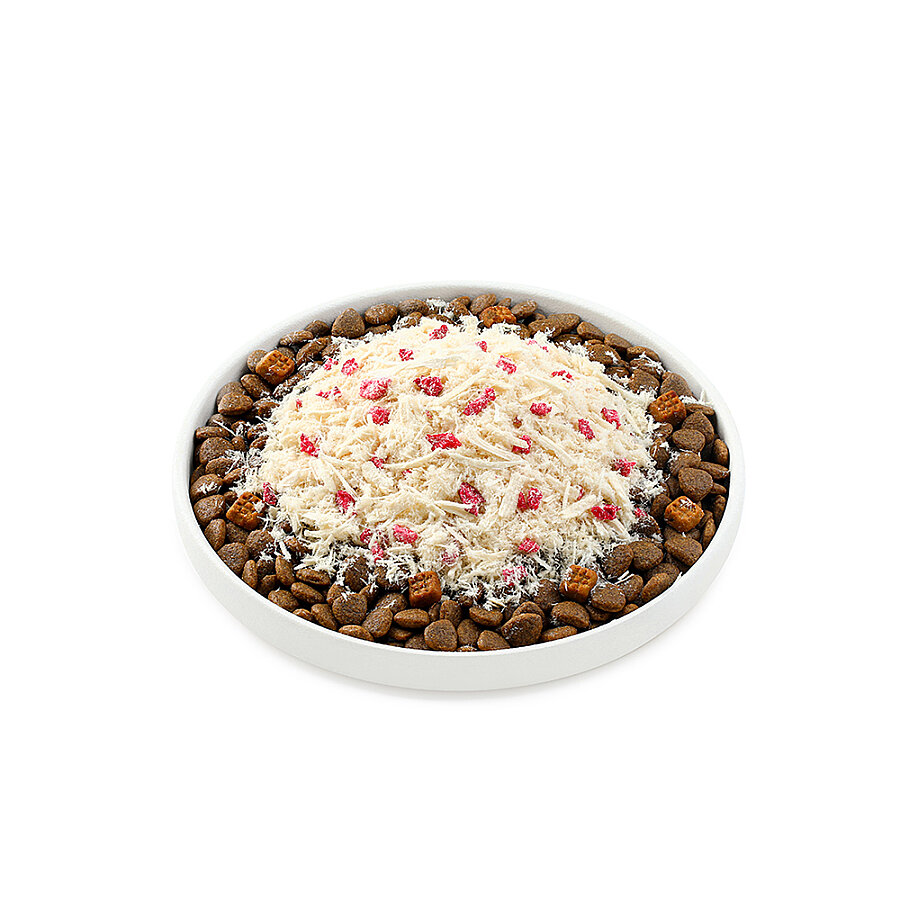 Wanpy Dondurularak Kurutulmuş Fluffy Toppers – Tavuk & Kızılcık - 30g